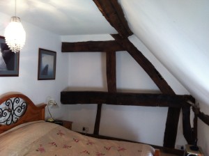 Oak Beams Old Cottage Built In Cupboard storage